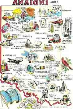 What are 3 things Indiana is famous for?