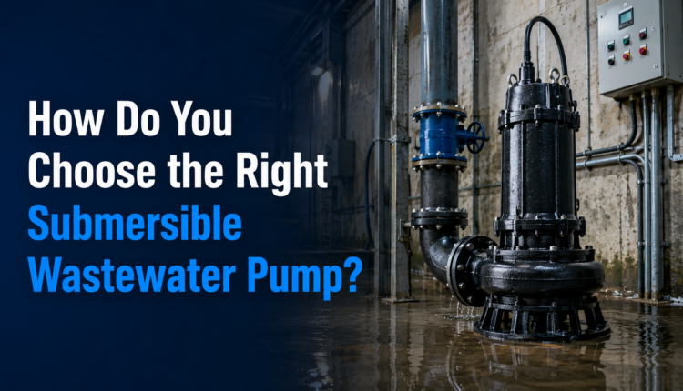 How to choose a wastewater pump